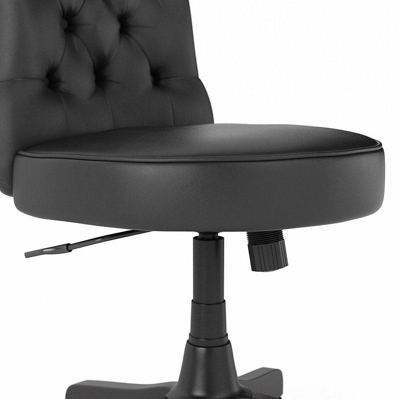 Chaise de bureau Magomed, Noir