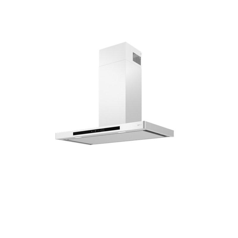 Zephyr Vista 36 in. Shell Only Wall Mount Range Hood with LED Lights in Stainless Steel