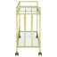 Chariot-bar rectangulaire en métal Cara-1087795365