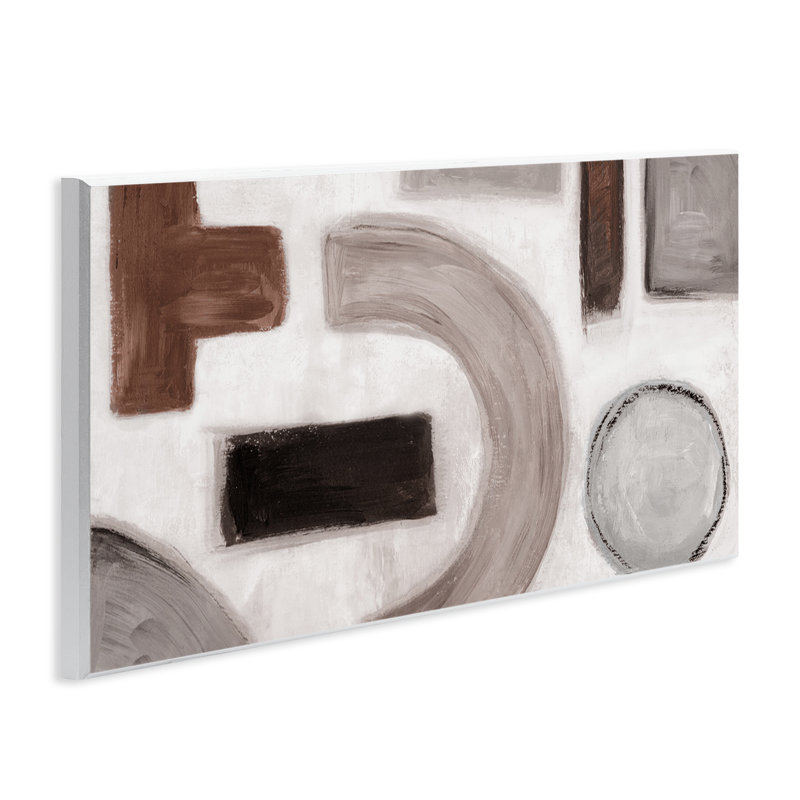  Art mural bohème à formes géométriques par Emma Peal