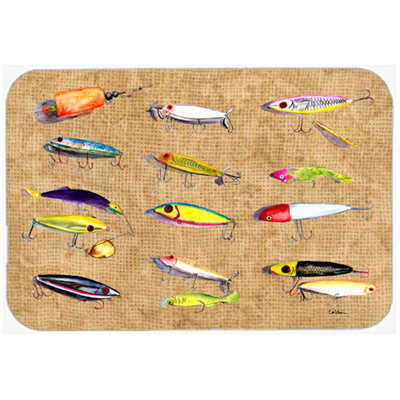 Planche à découper en verre pour les trésors de pêche caroline