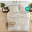 Cozy Twin Chenille Bedding Sets, Ivory Cable Knit, Modern Home Comfort