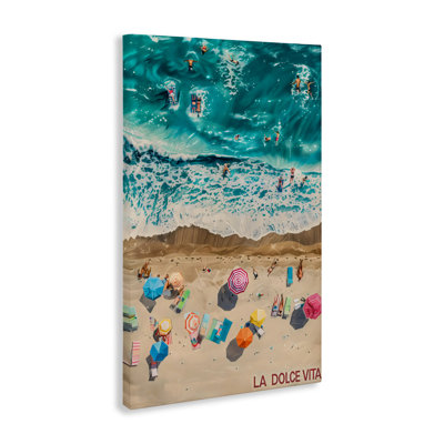 Family Beach Dolce Vita Canvas, design by LSR Design Studio