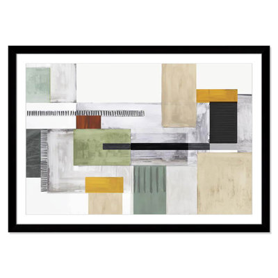 Playful Blocks Print by Tom Reeves