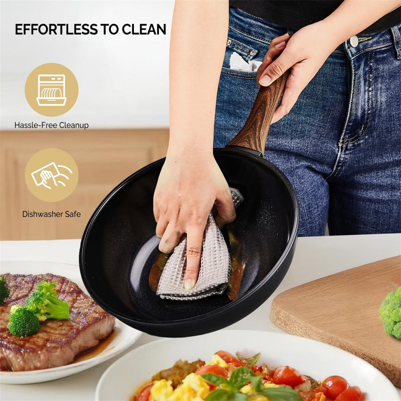 17Pcs Pots And Pans Set Non Stick, Saucepan Set
