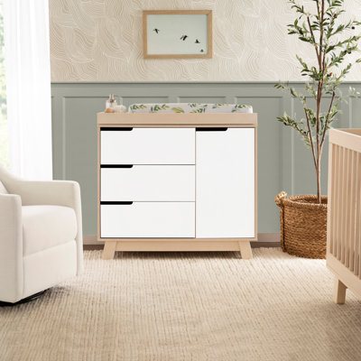 Hudson 3-Drawer Changer Dresser with Removable Tray