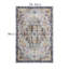 Tapis rectangulaire Andrie avec envers antidérapant-1442270155