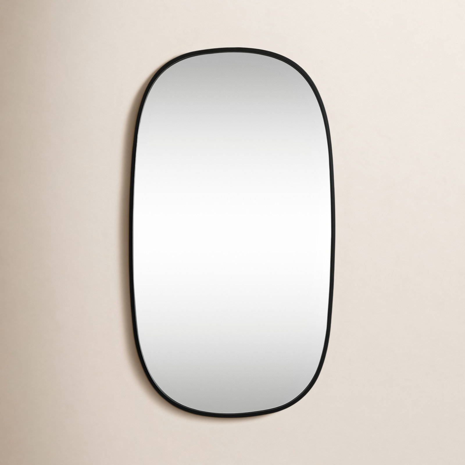 Sabine Accent Mirror, Black, 36" x 20"