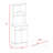 Bay Area Pantry, Two Door Cabinets, One Drawer, Four Adjustable Metal Legs-833456839