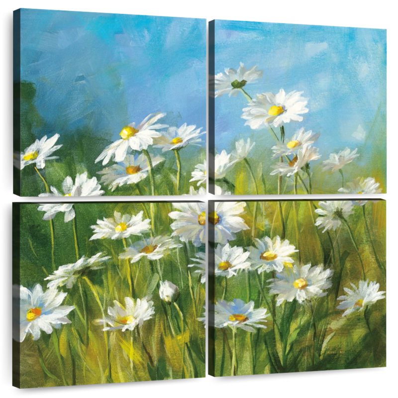 Harnek Summer Field II, 74" H x 74" W