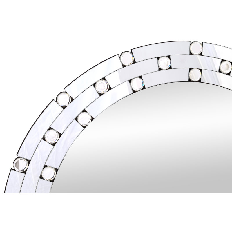 Conrad Glass Flat Wall Mirror