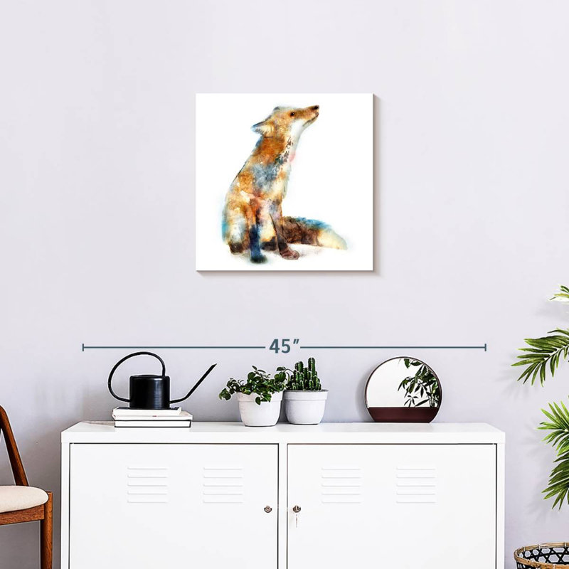 Aquarelle de renard