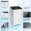 Homdox 2.3 Cubic Feet Portable Washer Machine with 10 Programs, Child Safety Lockk