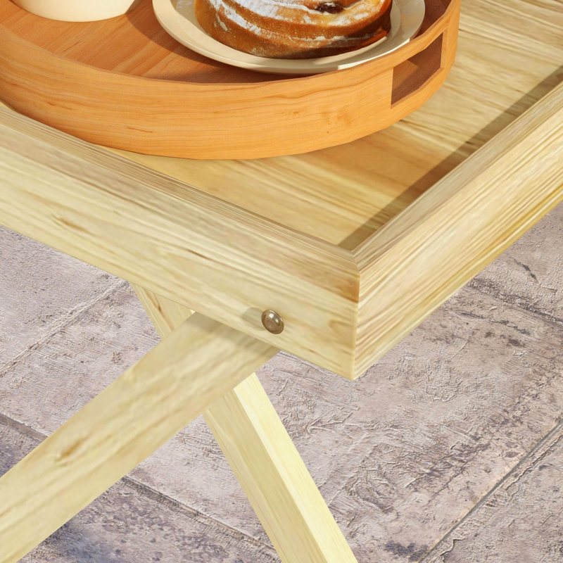 Rectangular 2 - Person 53Cm Outdoor Side Table