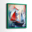 Série NAUTICAL CDI - reproduction encadrée de qualité supérieure - prête à être accrochée - aucun clou requis-108019885-108019886