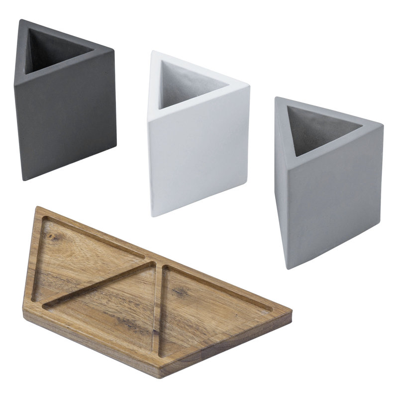 Solid Wood Pen Holder