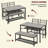 Emond Rectangular Modern/Farmhouse/Rustic/Industrial Dining Set-1245752050-1245752051-1245752048