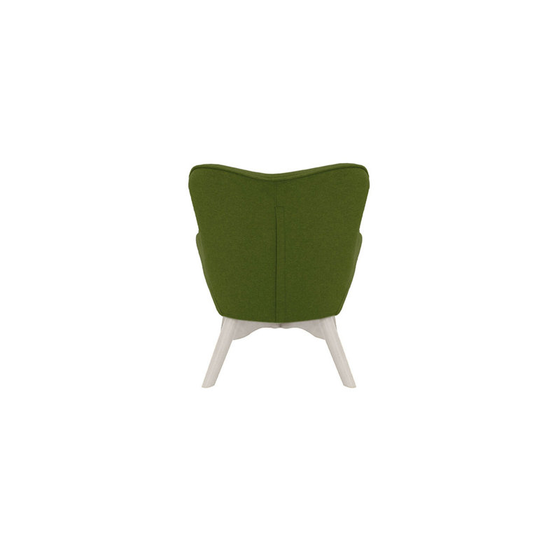 Wimbled Children's Club Chair, Dark Green/White