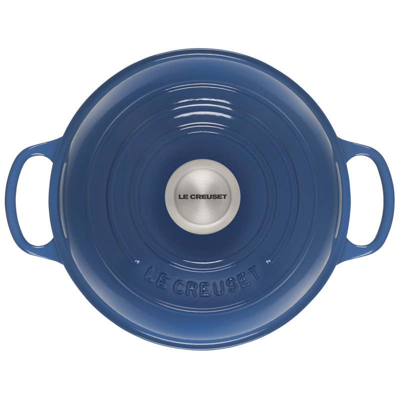 Le Creuset Signature Enameled Cast Iron 1.75 Qt. Bread Oven with Lid, Marseille