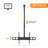 Pyle Single Screen Ceiling Mount