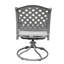 Chaise de patio pivotante avec coussins Annecorinne-1604443039