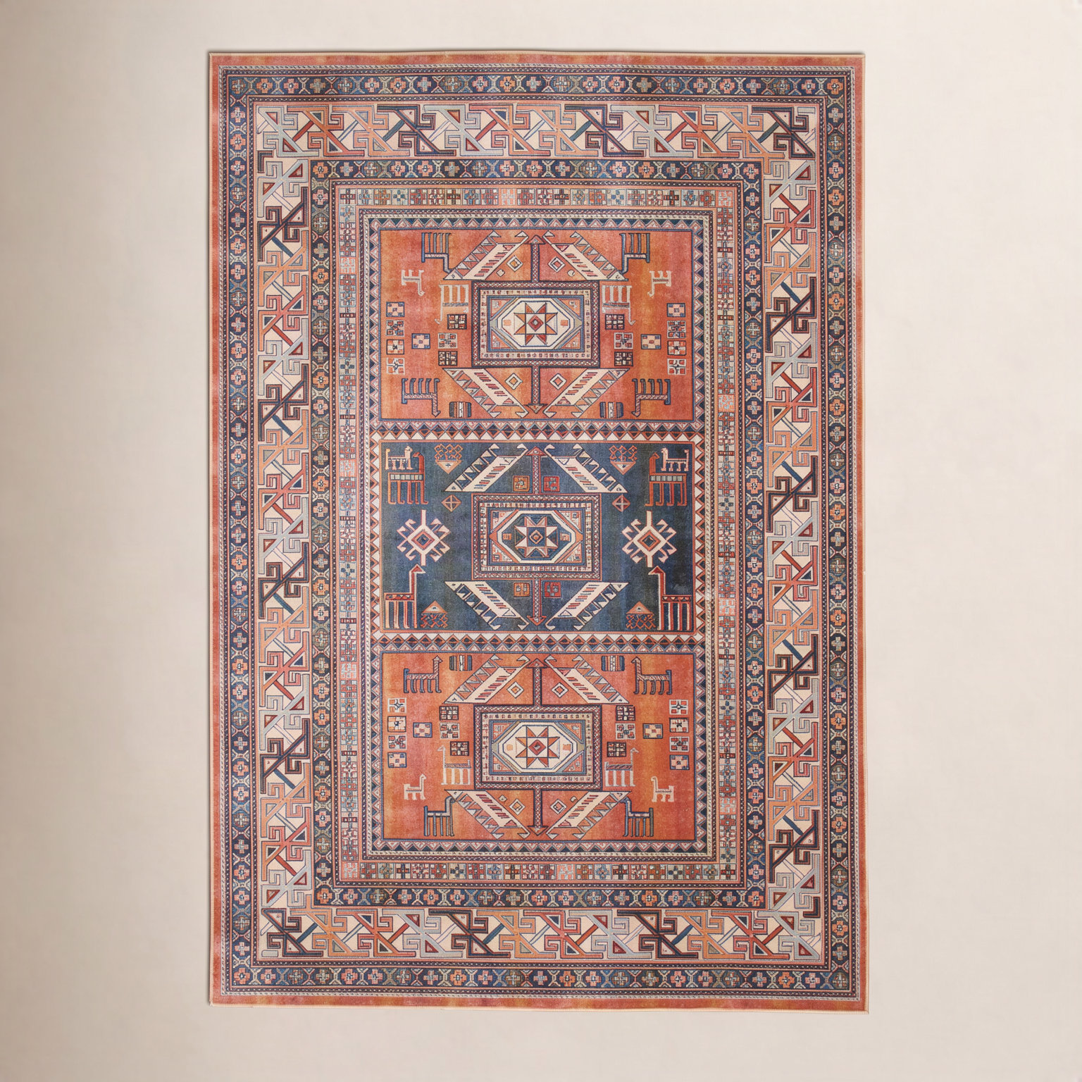 Ovid Oriental Rug, Rectangle 7'10"x 10'9"