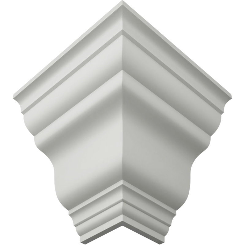 Moulure de coin extérieur 3 P 3 7/8 po x H 3 7/8 po