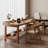 Brown Rectangular Solid Wood desk-1370781207