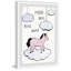 Impression encadrée Crosson «Imagine Dream Believe Always»-1134388059