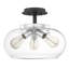 Plafonnier semi-encastré 3 lumières 14 po Abryelle-2118386325