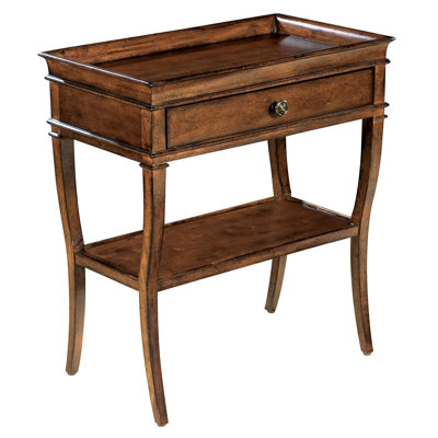European Legacy Square Lamp End Table
