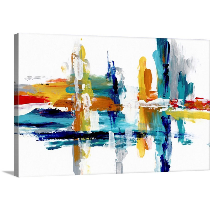 Captive Color III - reproduction d'art sur toile, Toile tendue, H 32 po x l 48 po x P 1,25 po