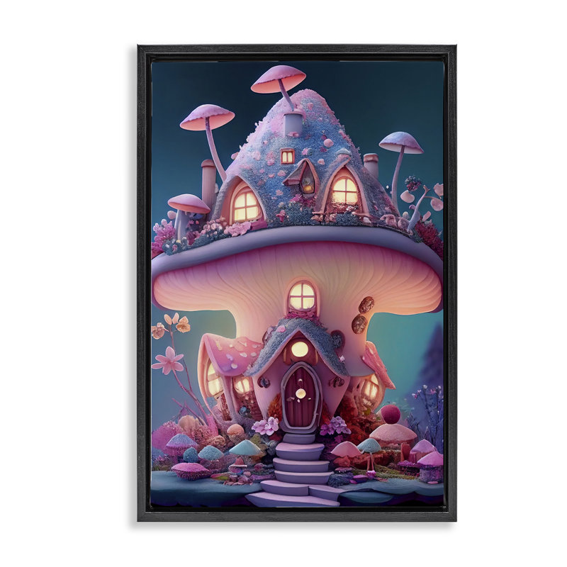 Cadre flottant Magicville, Cadre flottant noir de jais, H 25 po x l 17 po