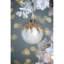 D3,9 po, boules de Noël décoratives, boules de Noël suspendues en verre pour décorations de fêtes, lot de 6