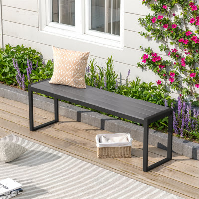 Banc de pique-nique en acier inoxydable Allanah