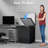 3.5 Cubic Feet Garage Ready Chest Freezer with Adjustable Temperature Controls