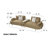 Modena Sofa And Loveseat Set