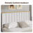 Farmhouse Queen Size Storage Platform Bed with Flip-Top Storage Bench Headboard, Rustic Wood Bed Frame with Drawers & No Box Spring Needed