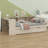Platform Bed With Storage Shelves, Drawers, Charging Station And Upholstered Headboard-1262080407-1262080406