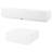 Elegant White Tv Stand & Coffee Table Pair, Dual - Purpose Center With Arched Drawer Style, Flexible Furniture For Home Organization Needs, 8 Spacious Drawers Keeping Neat, Crafted From And Ensemble,