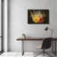 Tableau mural en métal doré « Pepper Splash » de Luxe, 91,4 cm x 61 cm-900529715