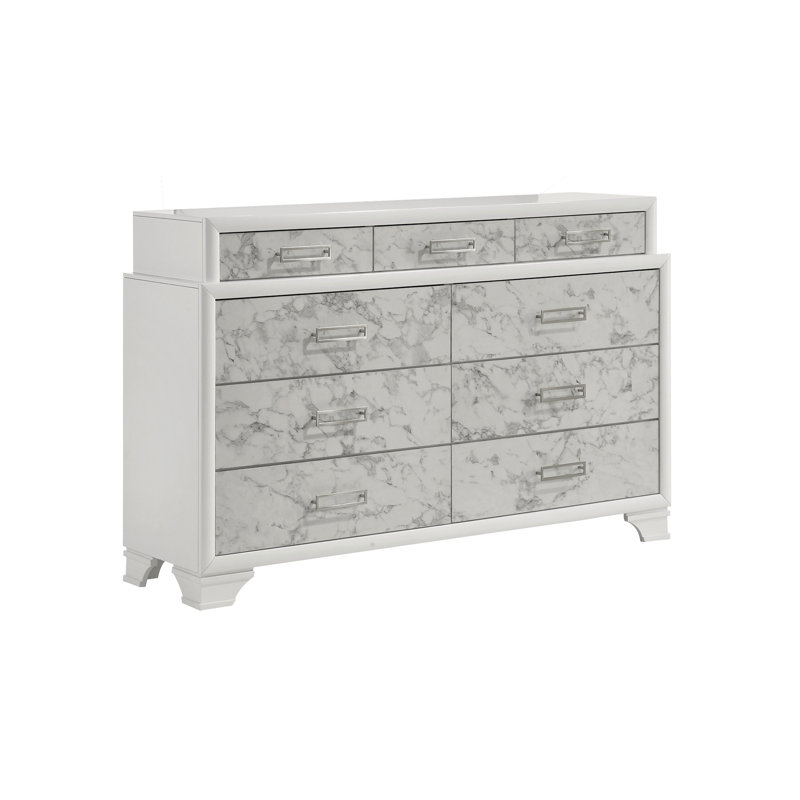 Novarayne Dresser White
