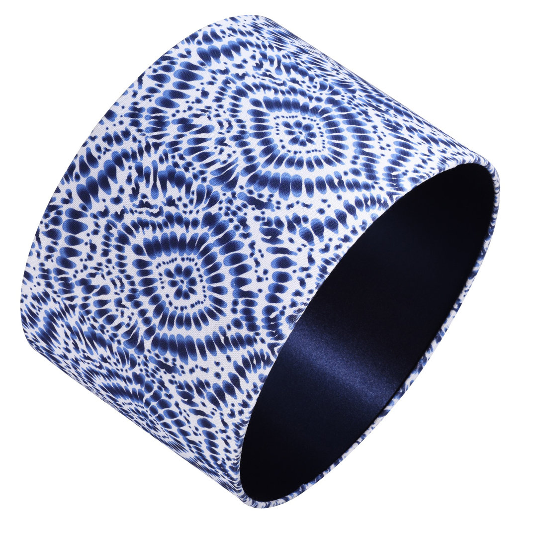 Cotton Blend Drum Lamp Shade 20cm (Screw On)