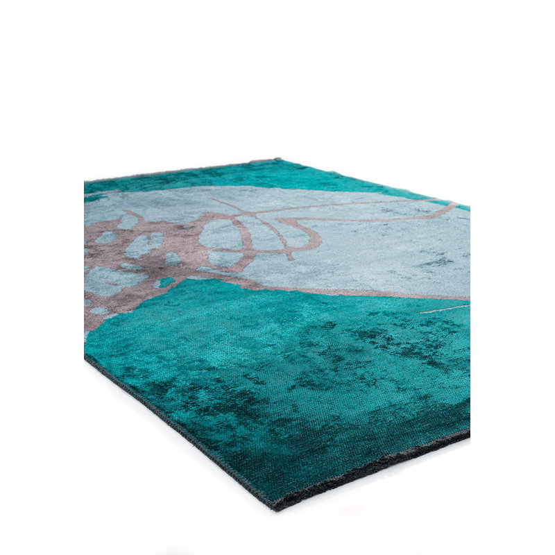 Rapture Abstract Area Rug, Rectangle 9'10" x 14'