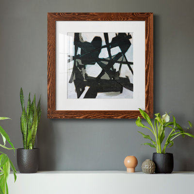 Ode An Kline V-Premium, reproduction encadrée prête à être accrochée