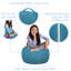 Housse pour fauteuil à billes Kids-51574516-51574540