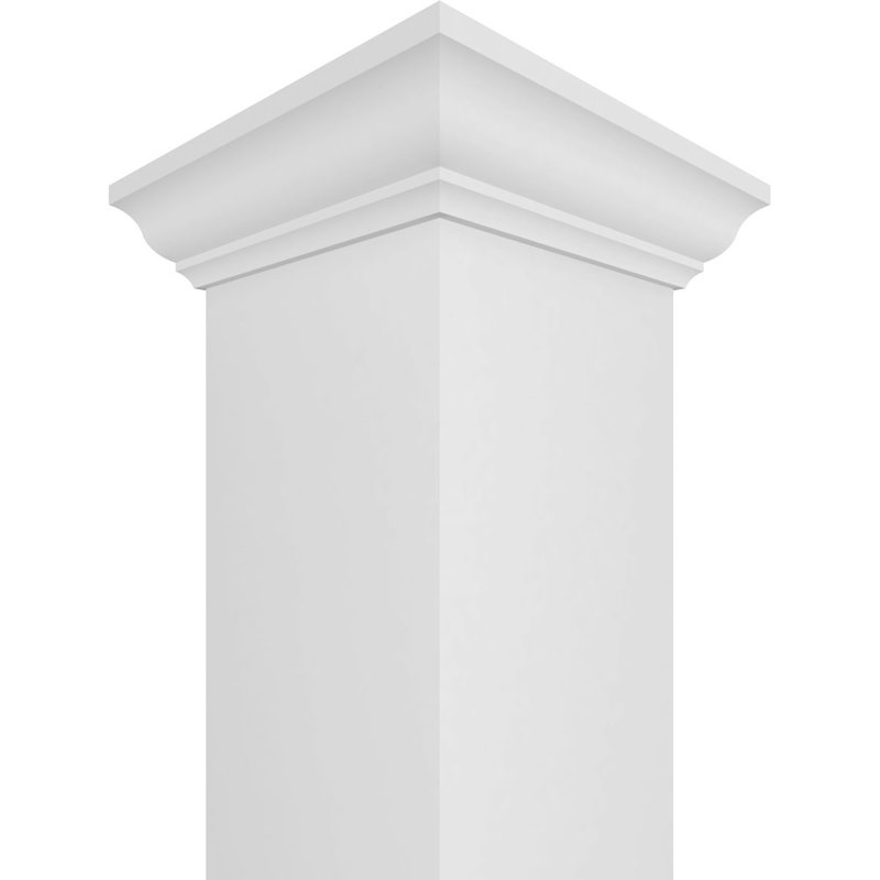Ensemble de colonne carrée Endura-Craft, 7,625 po x 84 po x 7,625 po