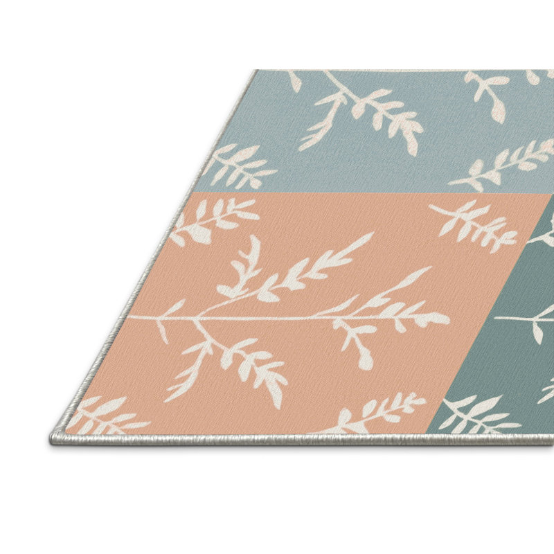Tapis Blush Petals, Rectangle 2 pi x 3 pi