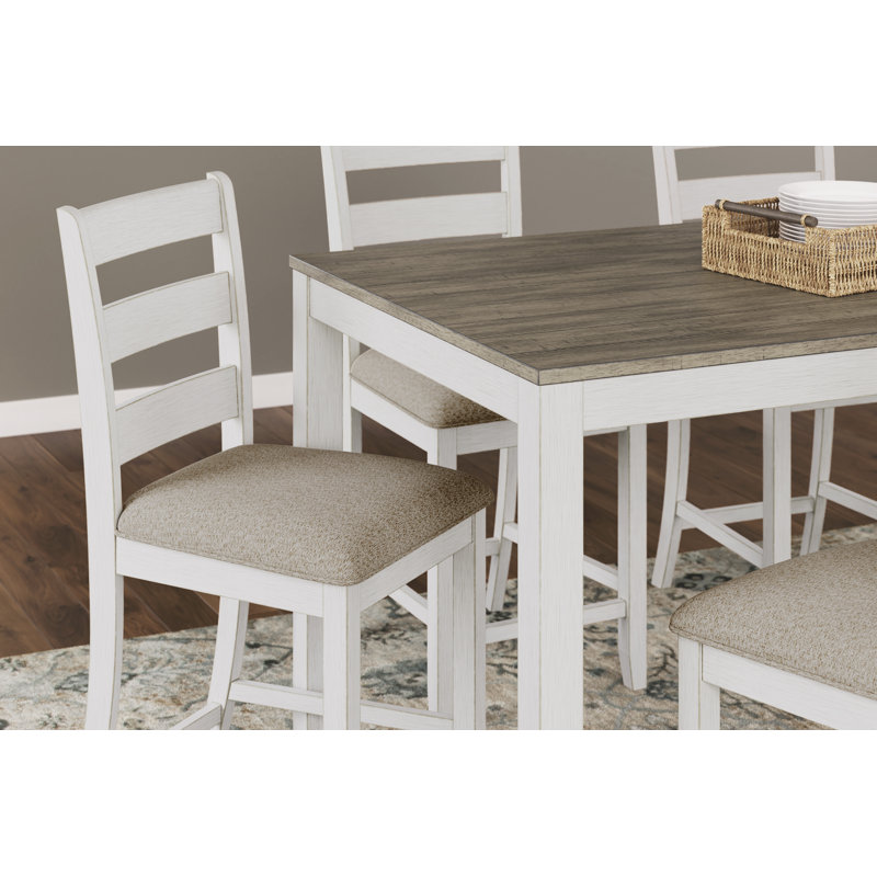 Skempton Counter Height Dining Table and Bar Stools (Set of 7)