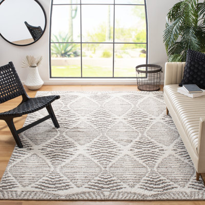 Simeon Hand Knotted Wool Geometric Rug